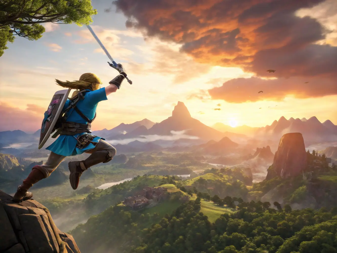 A visually striking image of a character from a popular action-adventure game, set in a dynamic in-game environment, showcasing high-quality graphics and engaging gameplay.